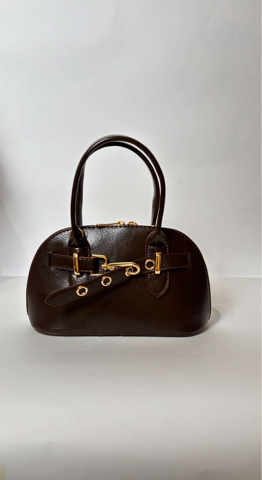 Mini Sac Marron-Inspiration Miu Miu