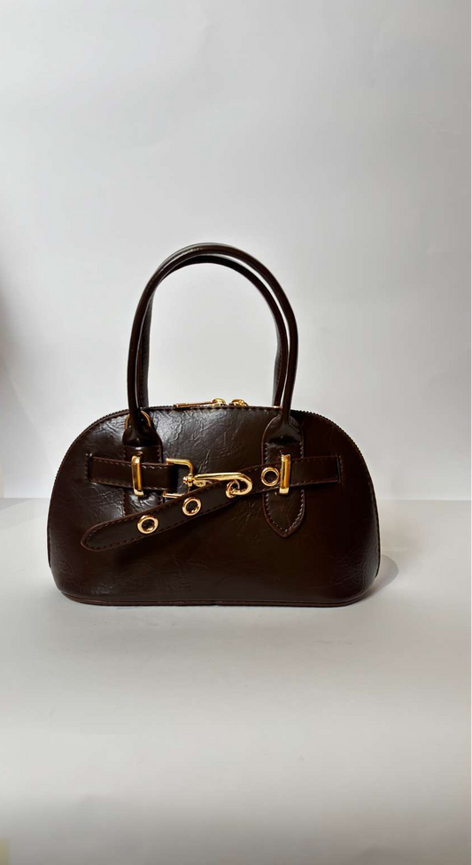 Mini Sac Marron-Inspiration Miu Miu