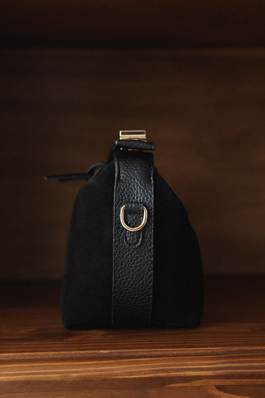 Suede Bags - BLACK